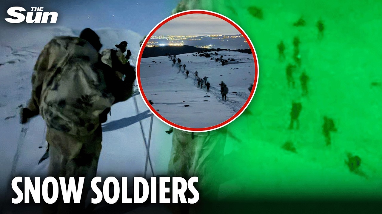 Skiing Israeli soldiers launch epic mountain mission to stop pro-Iran terrorists seizing territory