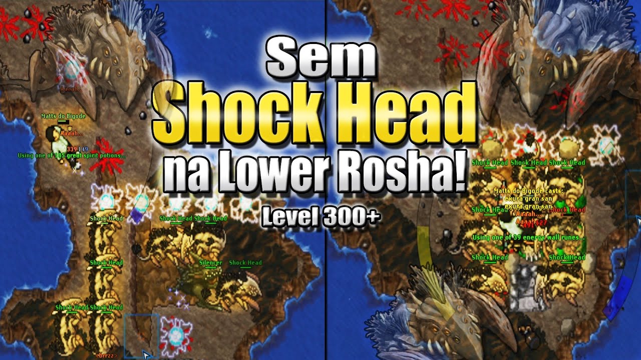 Trapando Todos os Shock Head da Lower Roshamuul! Level 300+ › Matts ‹