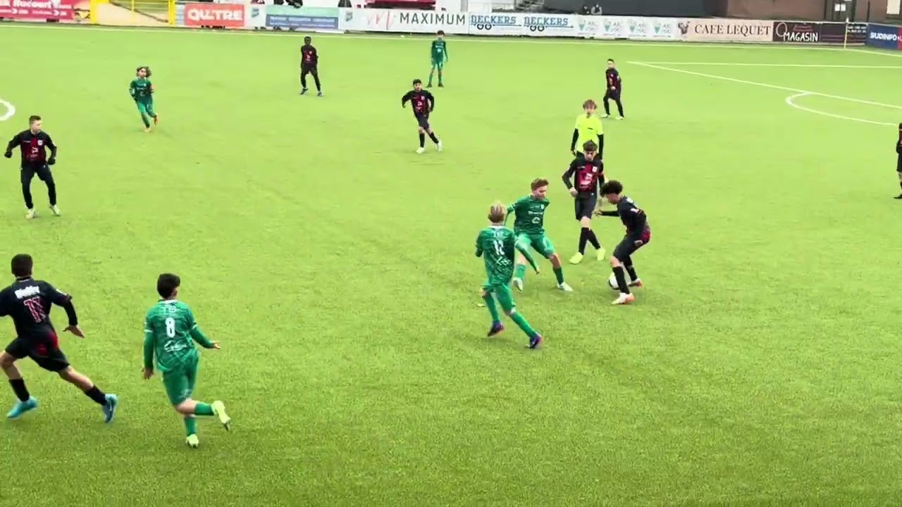 Match U13 RFC Liège / RAAL (1ere mi temps)