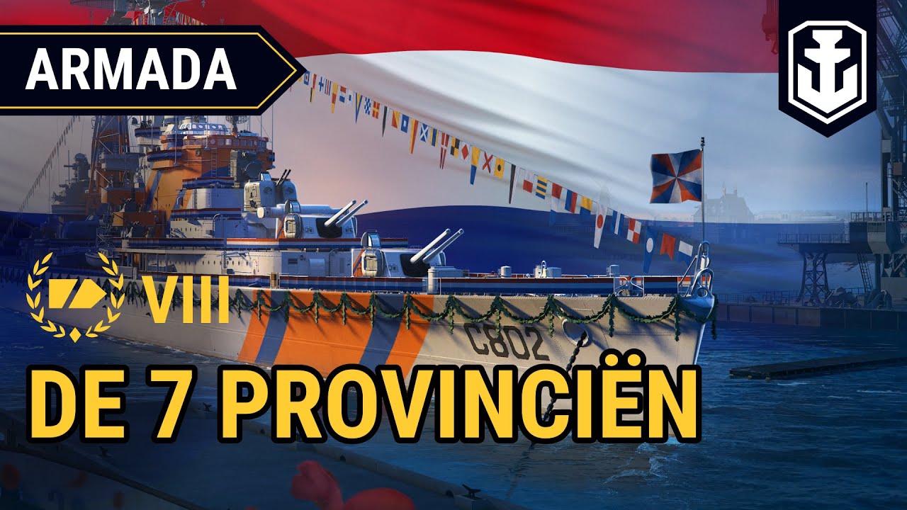 Armada: Dutch Tier VIII cruiser De Zeven Provinciën