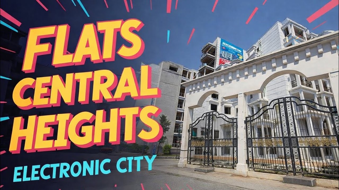 NA Central Heights | Экскурсия по квартирам | Electronic City Phase 2 | Бангалор