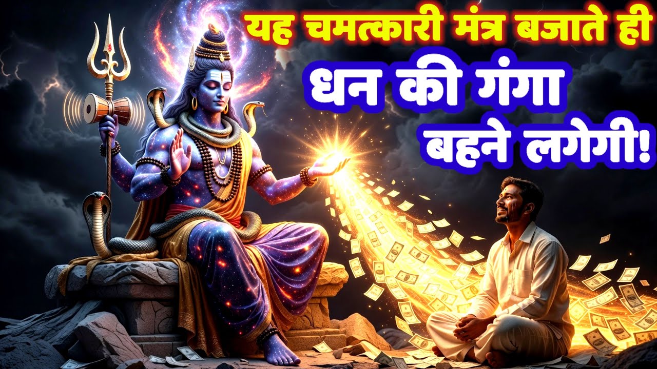 धन प्राप्ति का अत्यंत चमत्कारी शिव मंत्र || Dhan Prapti Mantra | Shiv mantra
