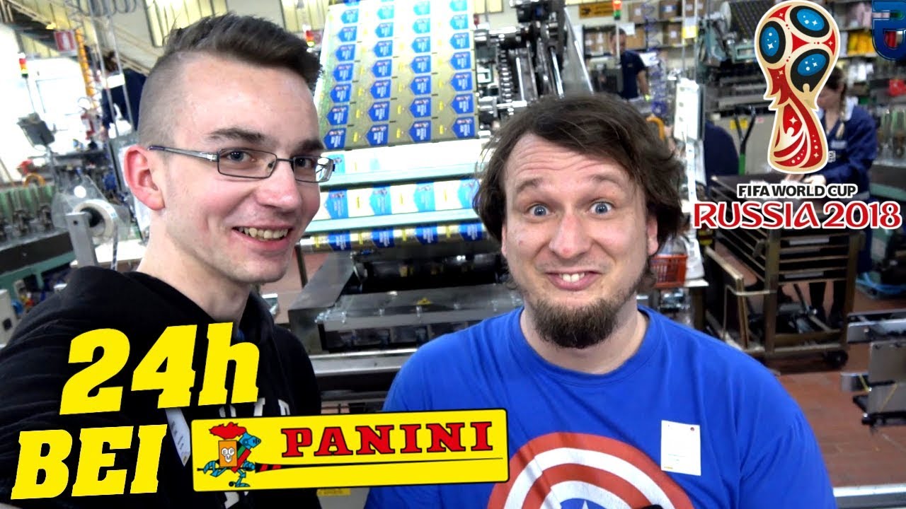 24 STUNDEN LANG in ITALIEN bei PANINI 😂 PacksUnited Vlog 😁 WM 2018 Stickers