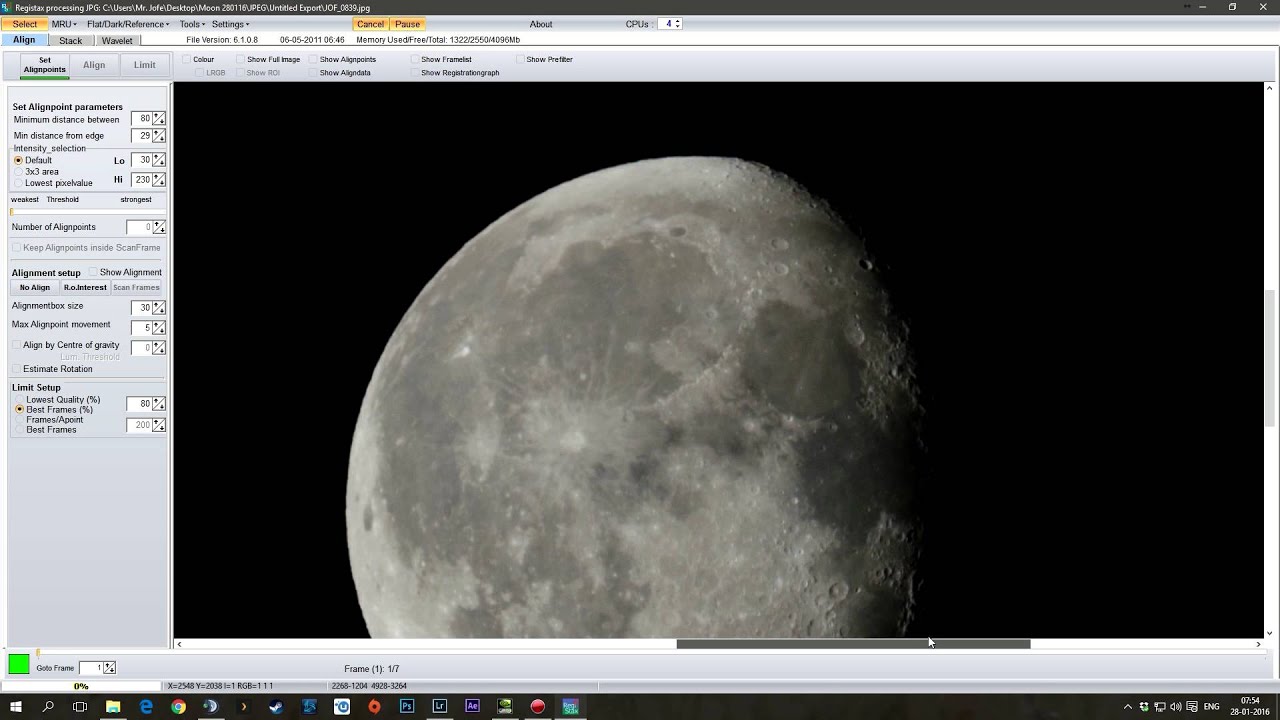 How to get sharp moon pictures with your dslr.