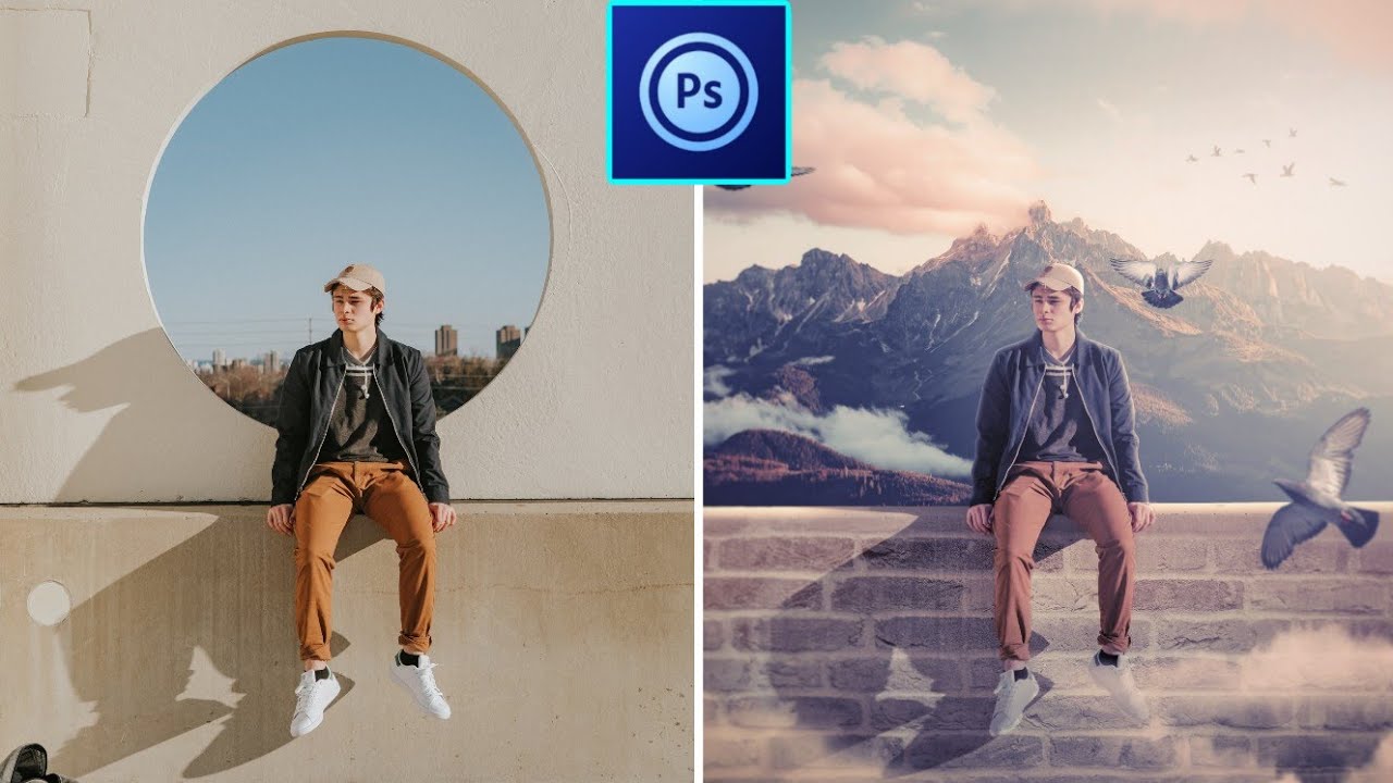 PS Touch Tutorial - How To Create a Photo Manipulation in ps touch/ANDROID