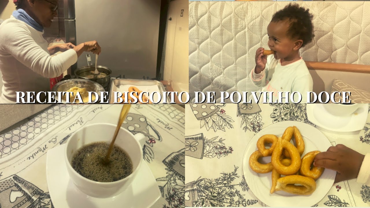 UMA RECEITA DELICIOSA E FÁCIL DE FAZER: BISCOITO DE POLVILHO DOCE FRITO | Marjorie Ribeiro