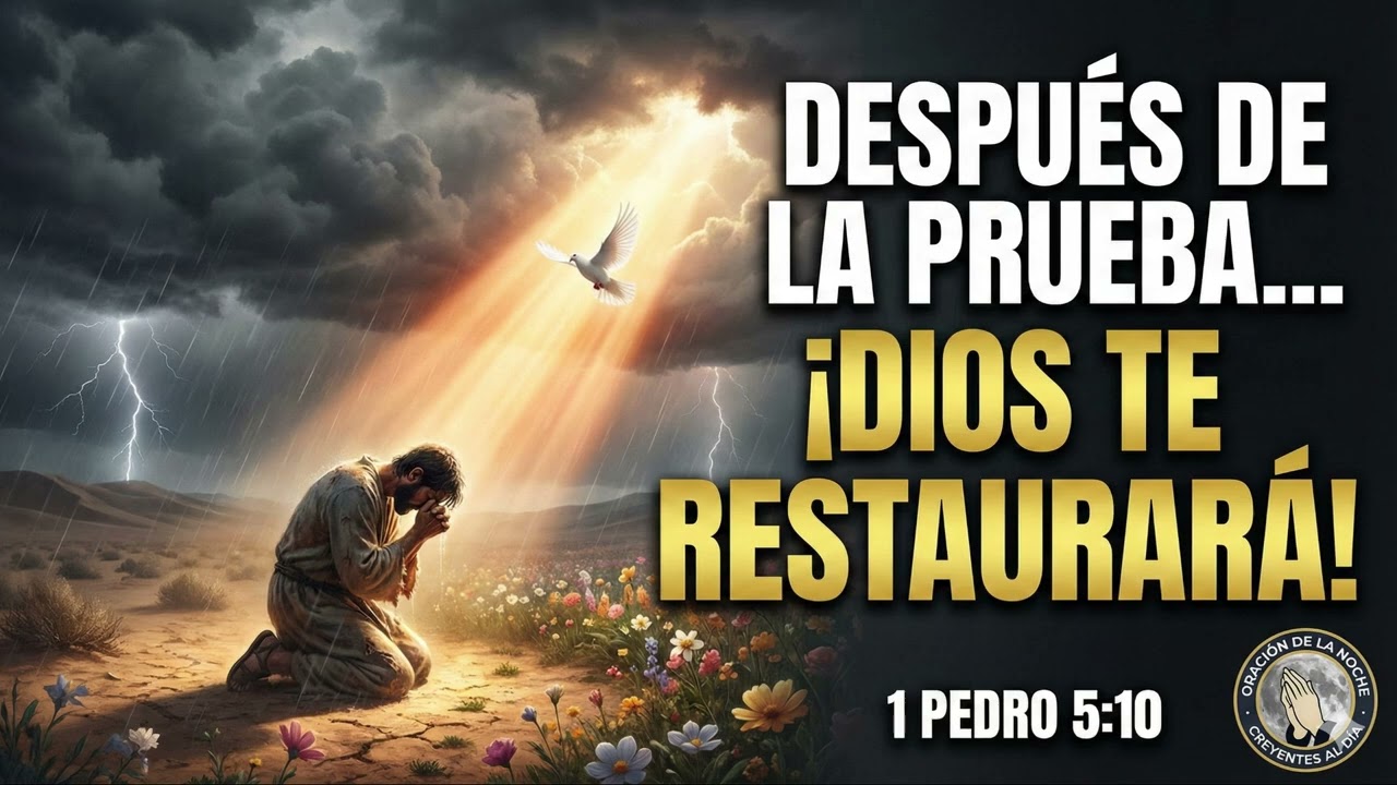 ¿Sientes que lo perdiste todo? DIOS TE RESTAURARÁ después de la prueba 🕊️ | 1 Pedro 5:10