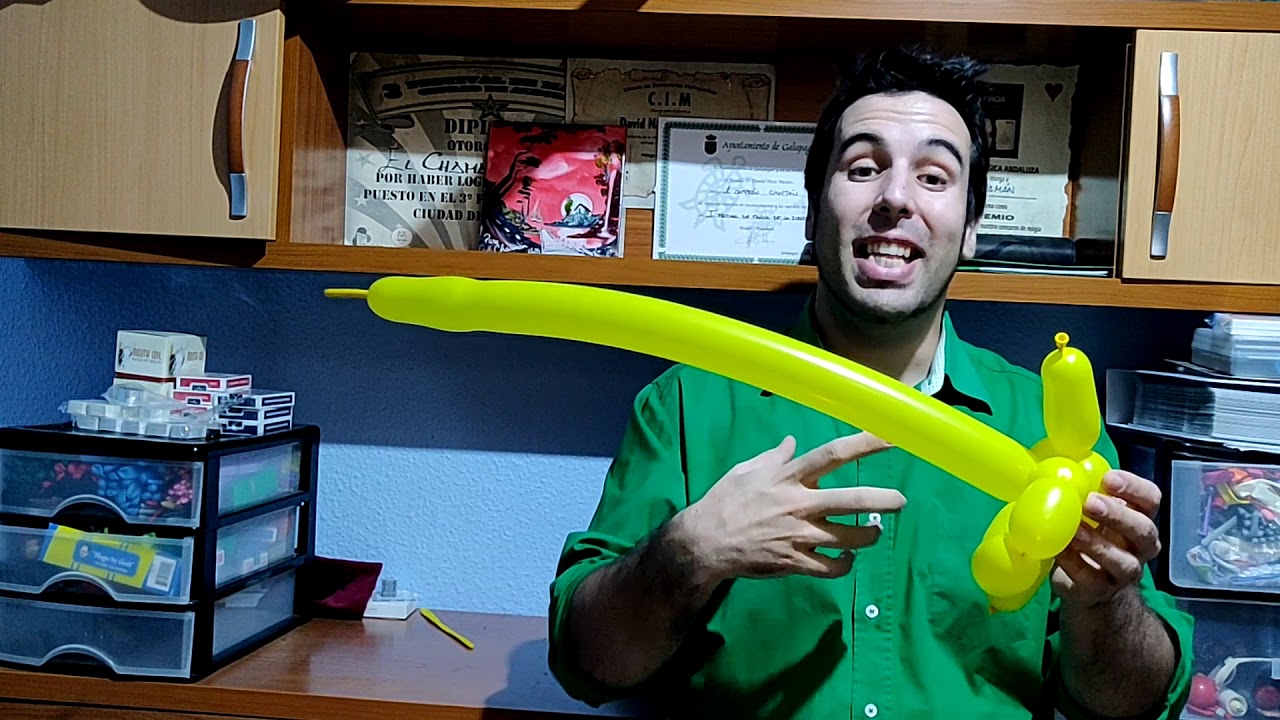 Pokemon. Pikachu. Jugando con globos. Tutorial completo de Pikachu