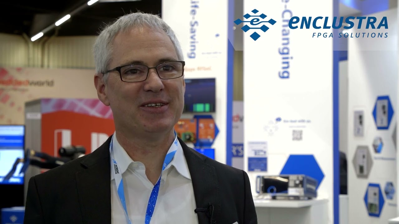 Enclustra at Embedded World 2024. Interview Martin Heimlicher, Founder and Chief Engineer.