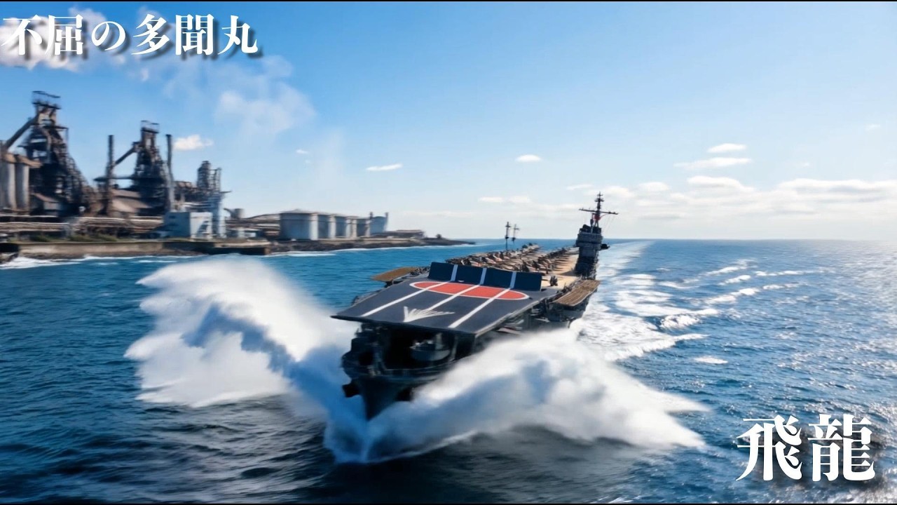 【全16隻】現代日本に帝国海軍の空母が大集結！正規空母＆軽空母の威容