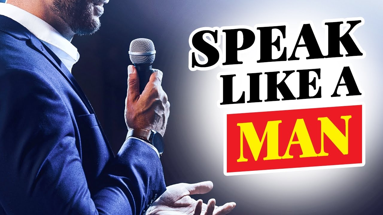 How To Speak Confidently As An Adult Man