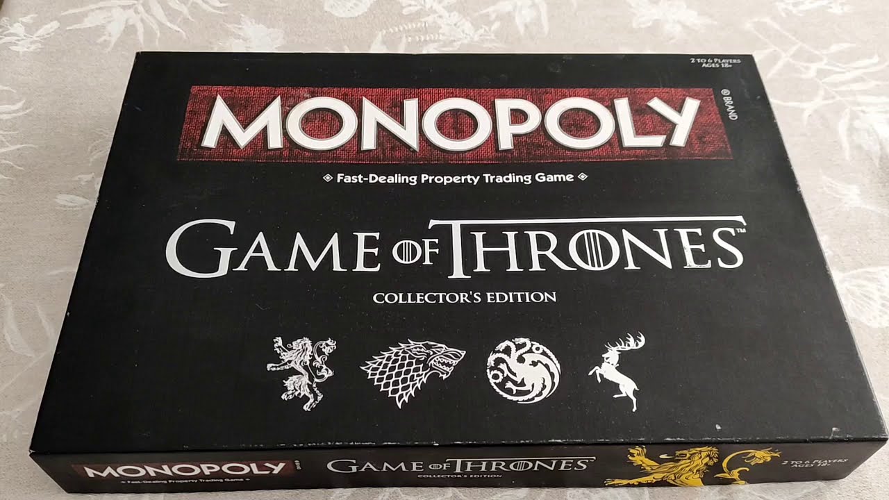 MONOPOLY GAME OF THRONES (EDICIÓN DE LUJO)