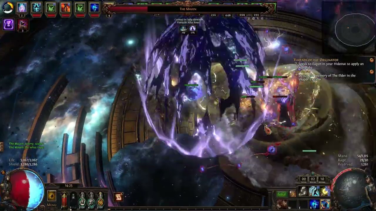 PoE 3.28 - Storm Burst of Repulsion - Maven Kill