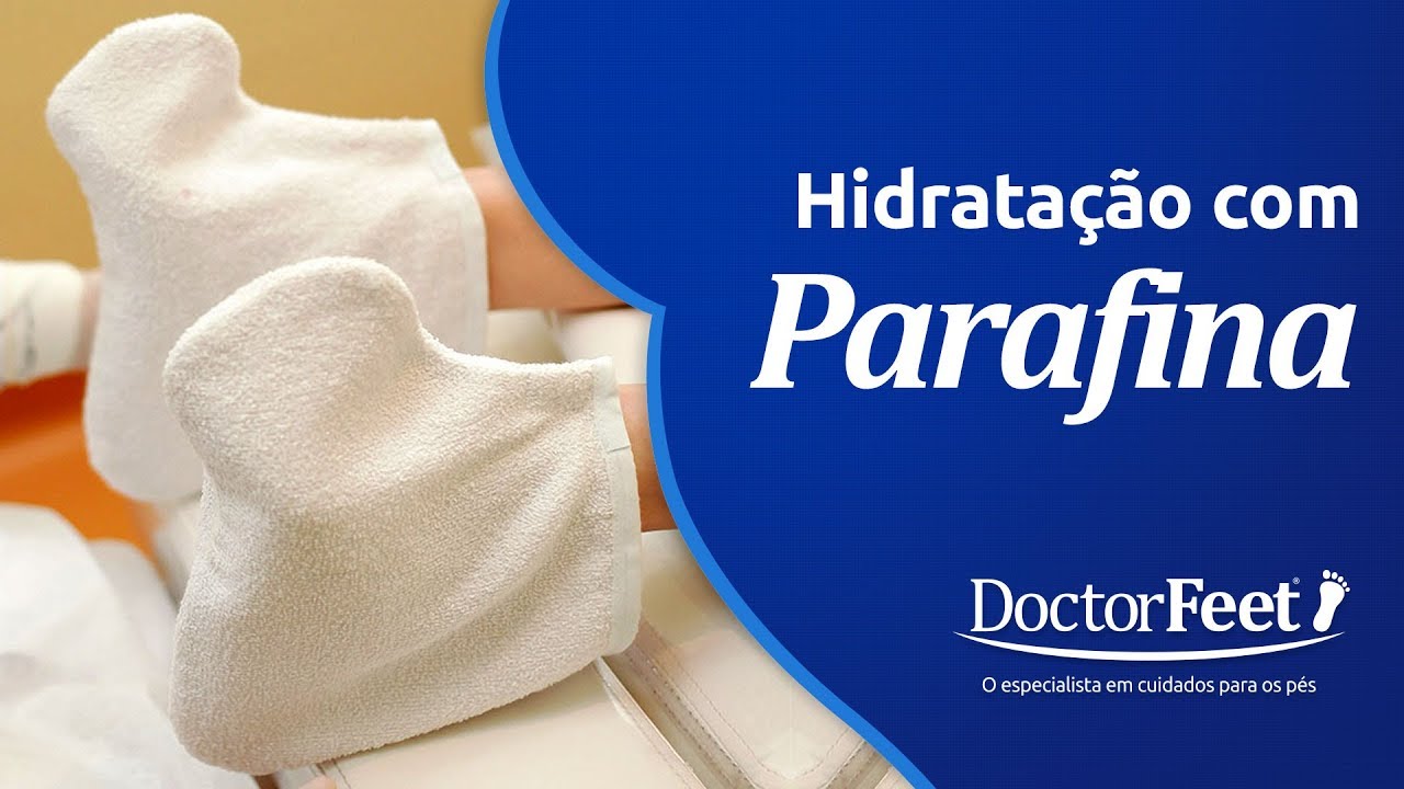 HIDRATAÇÃO DOS PÉS COM PARAFINA | PERFEITA PARA PÉS RESSECADOS