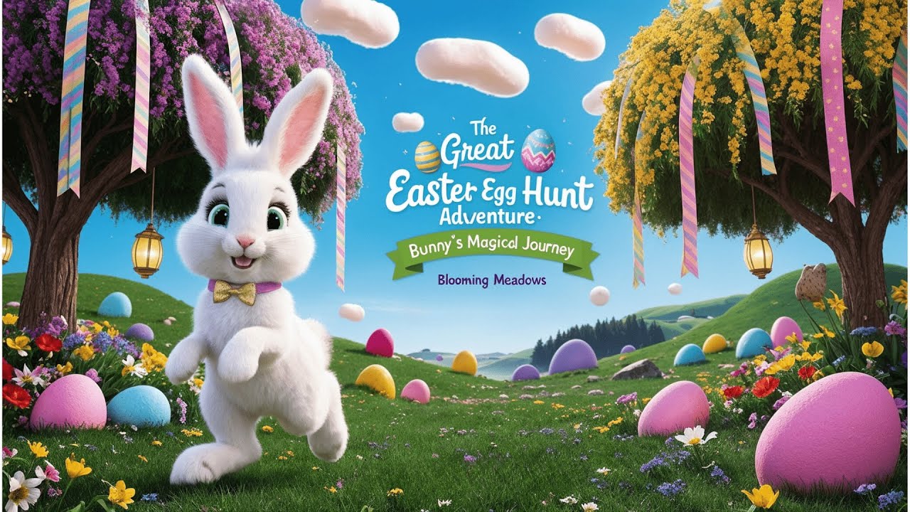 The Great Easter Egg Hunt Adventure: Bunny's Magical Journey