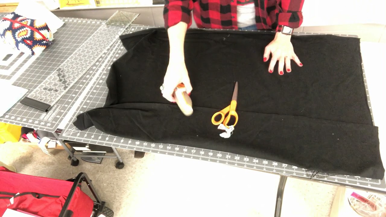 How to Make a Basic Tee (with a serger and coverstitch machine)