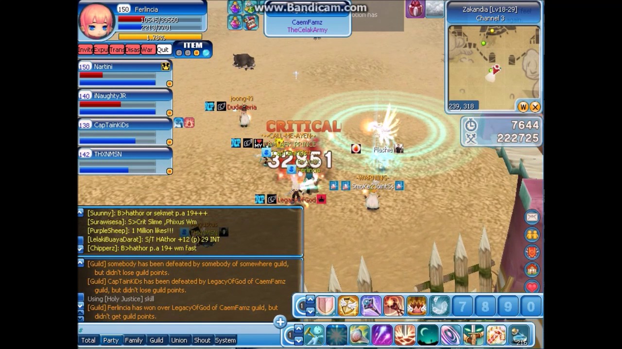 Celestia Luna Online Soul Arbiter war