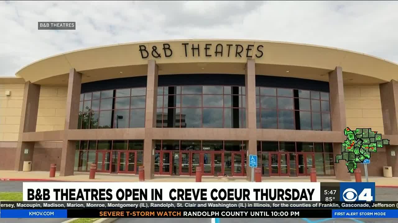 B&B Theatres to open in Creve Coeur Thursday