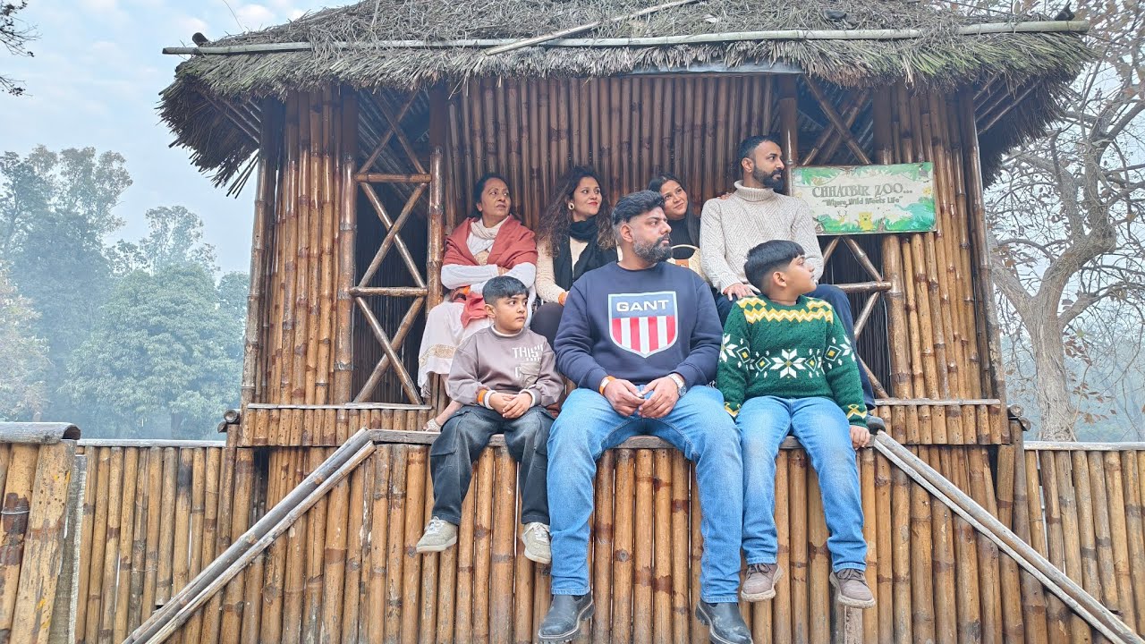 Family Trip to Chhatbir Zoo (Mahendra Chaudhary Zoological Park)