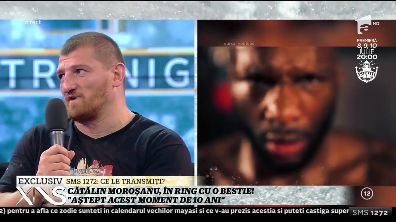 Cătălin Moroşanu, în ring cu bestia Kemayo: ”Acest moment de zece ani”