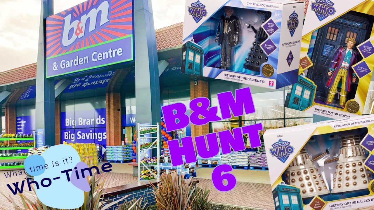 Doctor Who B&M Action Figure Set Hunt 6 (September 2023) - HOW HARD CAN IT BE?!