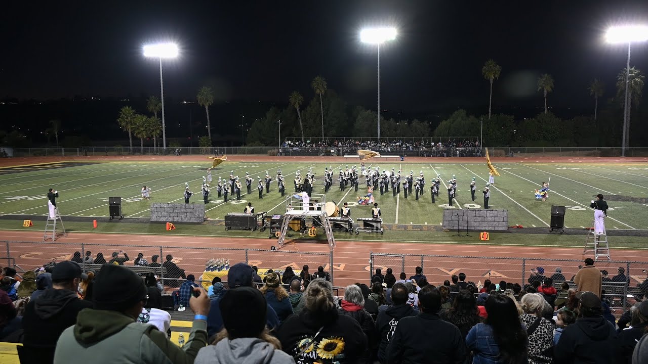 Brea Olinda High School Wildcat Entertainment Corps compete in the CSBC Finals November 16, 2024