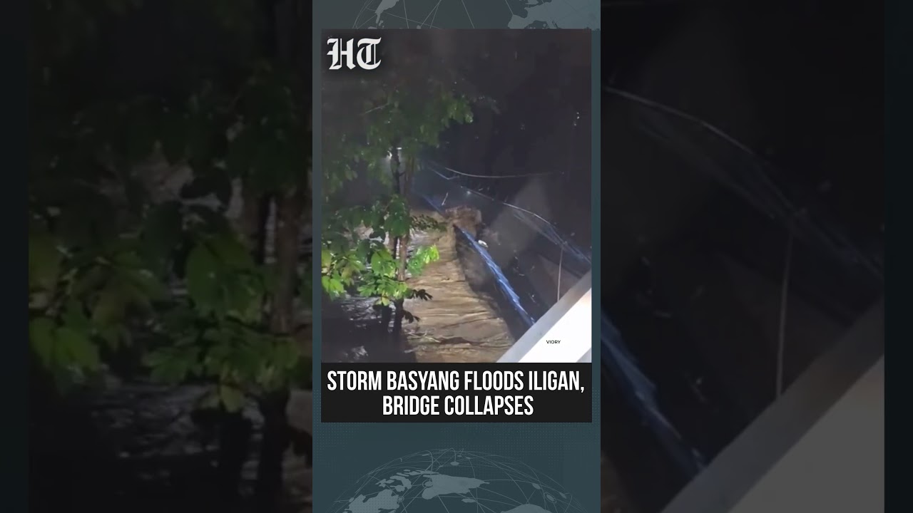 Storm Basyang Triggers Chaos in Philippines: Deadly Floods Swamp Iligan City, Bridges Collapse