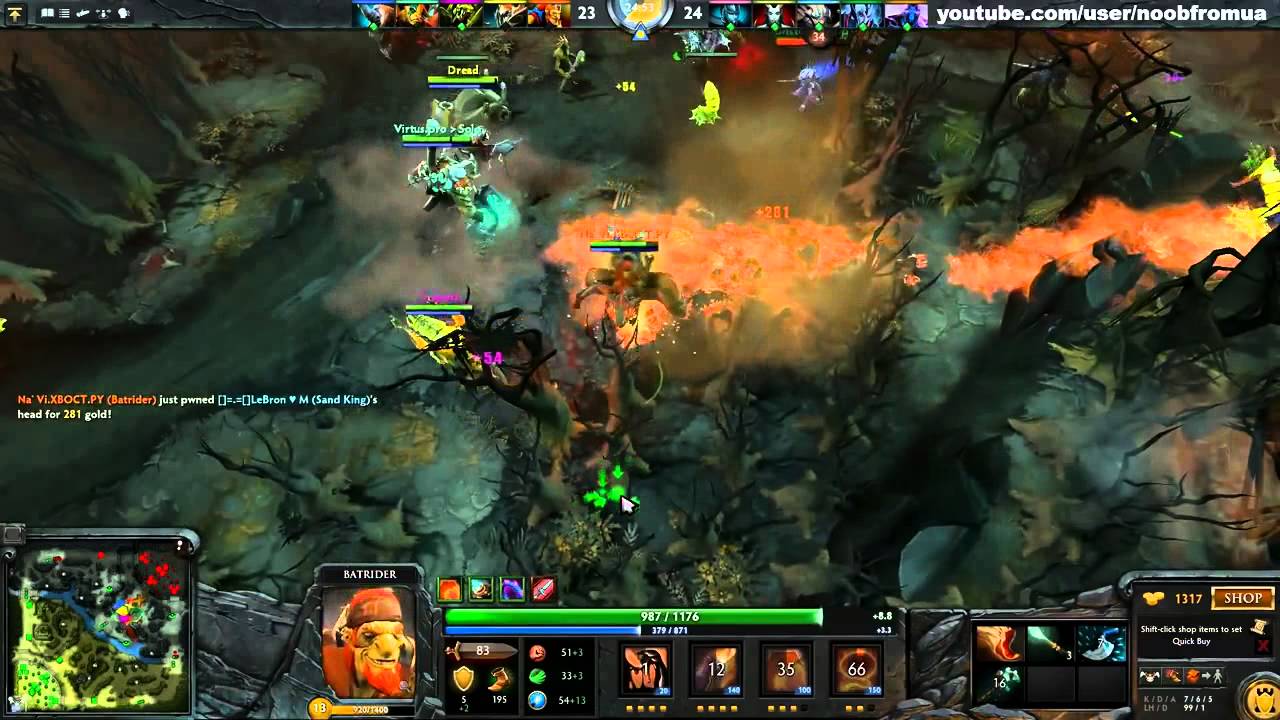 EPIC DOTA 2 pubs - Dendi XBOCT Dread Solo G spott vs CWM