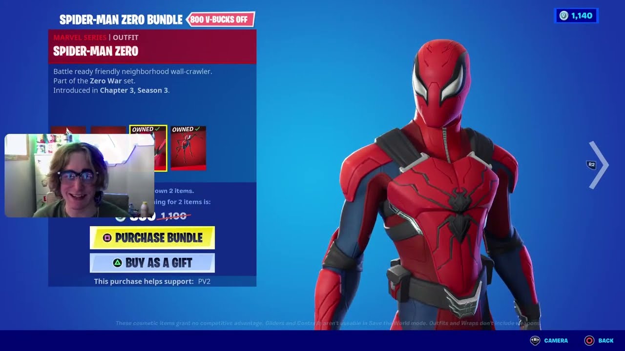 *NEW* Fortnite Spider-Man Zero Skin is AMAZING!