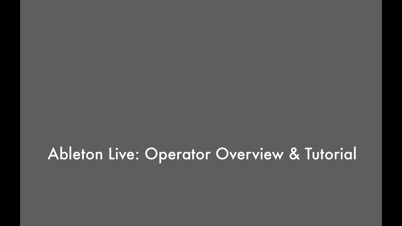 Ableton Live 9 — обзор и руководство оператора