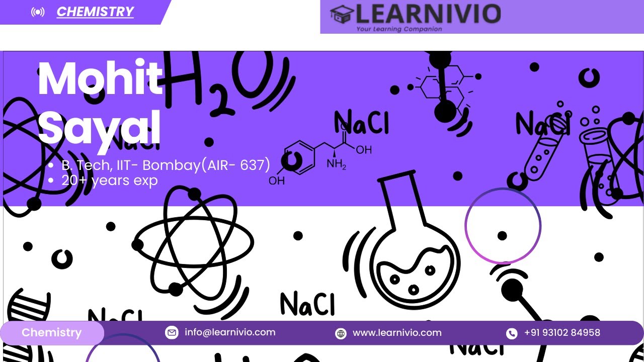 Learnivio | Chapter : Haloalkenes and Haloarenes | Classification | Lect | 12th CBSE C1 08-04-2025