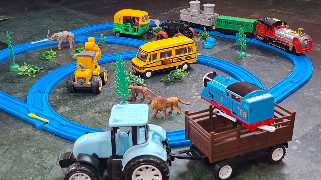 Train toy wala video ||aaj train ka accident ho gaya #toy #khilone 