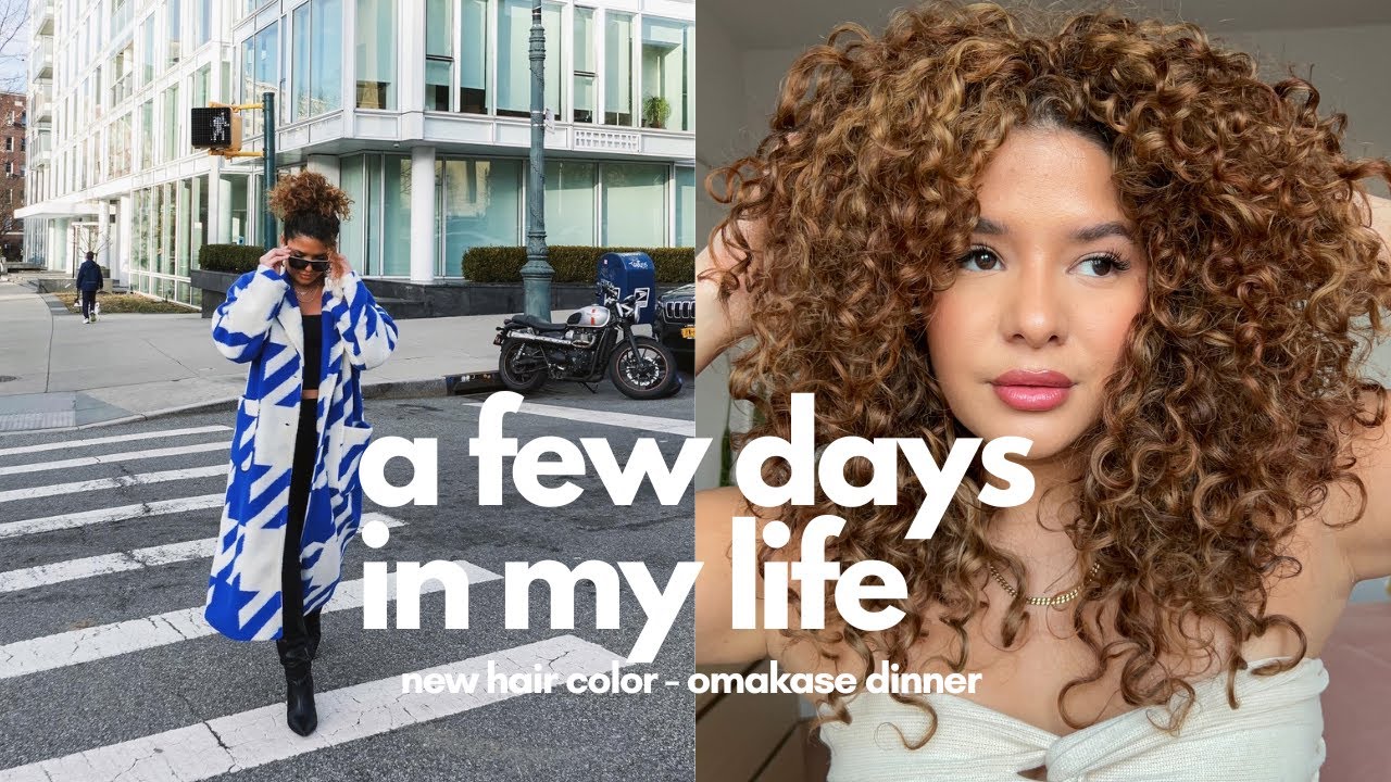 a few days in my life | Omakase dinner & new hair color