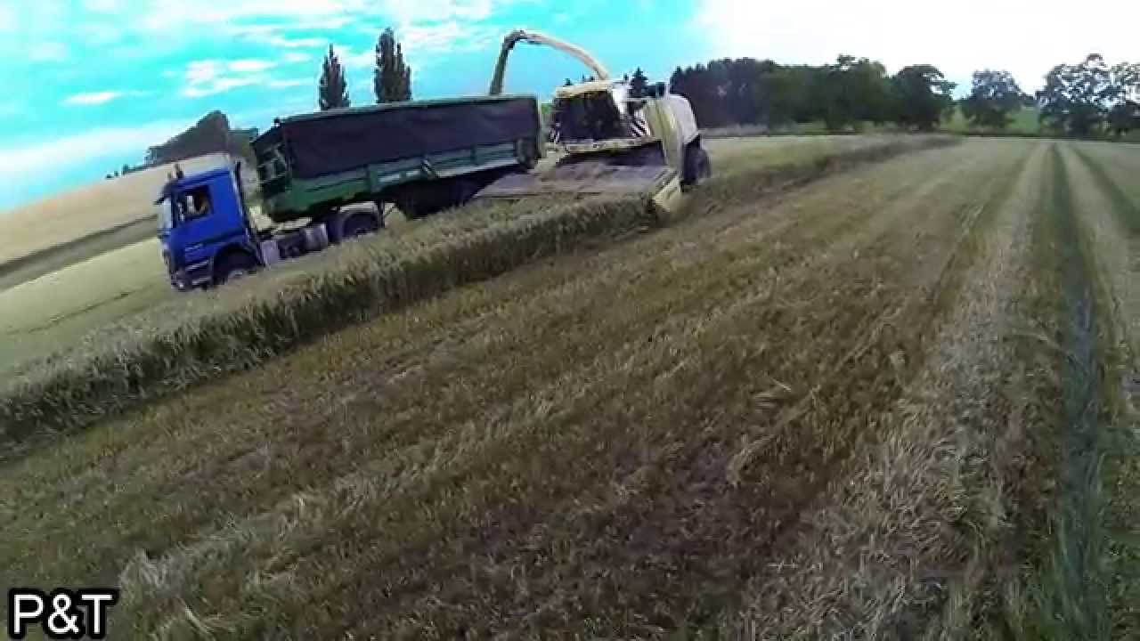 *GoPro* GPS Häckseln BGA Schmölz mit Fendt 936/824, Case CVX 1195, MB Agrotruck Krone BIG X 700.