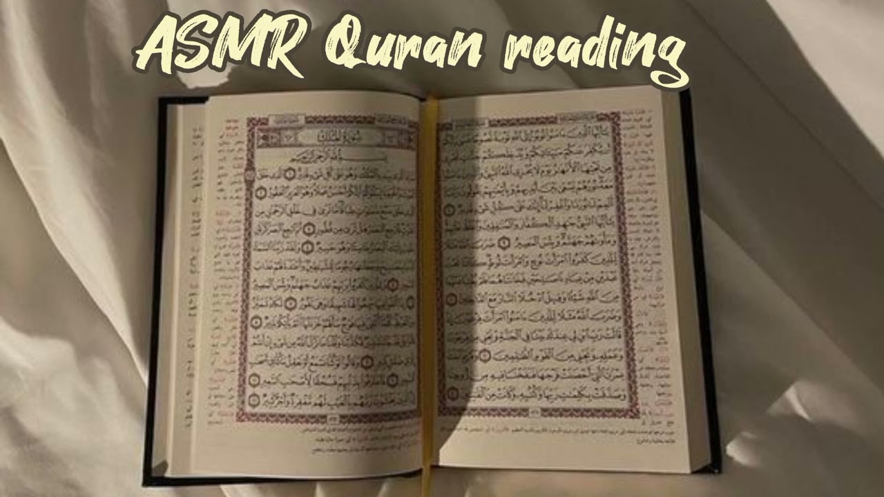 ASMR Quran reading. Surah Bakara 1 - 18. Whispering ASMR. Ramadan vibes. Kuram okuyorum
