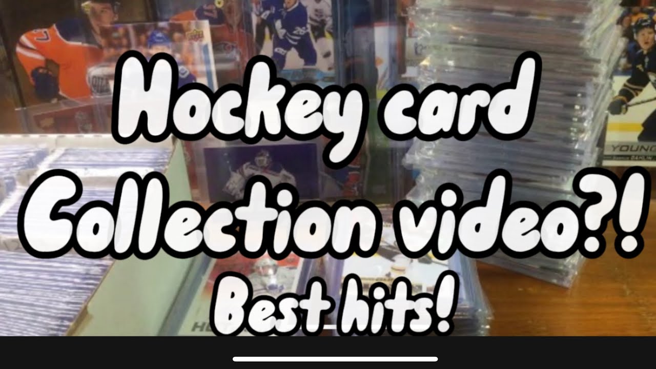 My amazing hockey card Collection video!!!          (all my best cards!)