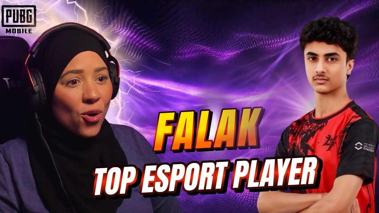 YAMNA REACTS TO TOP ESPORTS PLAYER FALAK 🇵🇰 