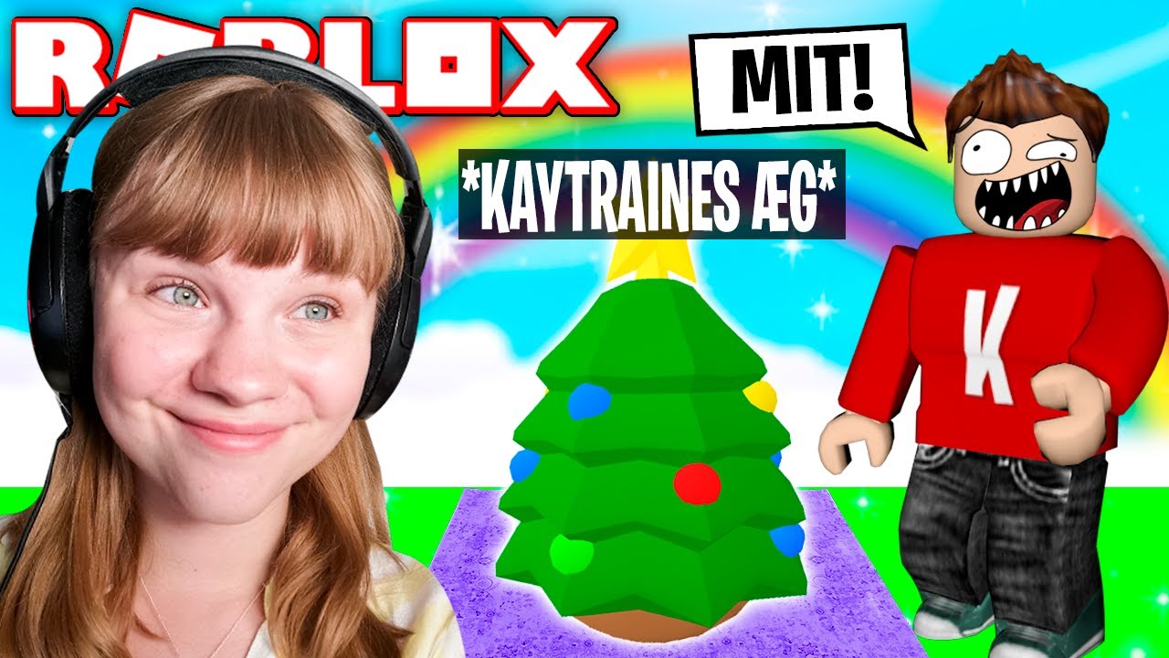 @Kovates åbner *MINE ÆG* (uheldigt..) | Dansk Roblox: Adopt Me med Kaytraine