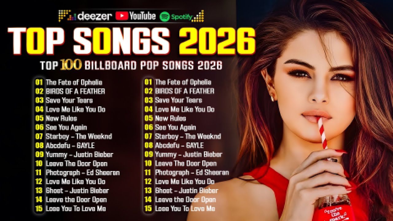 Taylor Swift, Rihanna, Adele, Selena Gomez, Billie Eilish, Dua Lipa | Billboard Top 50 This Week