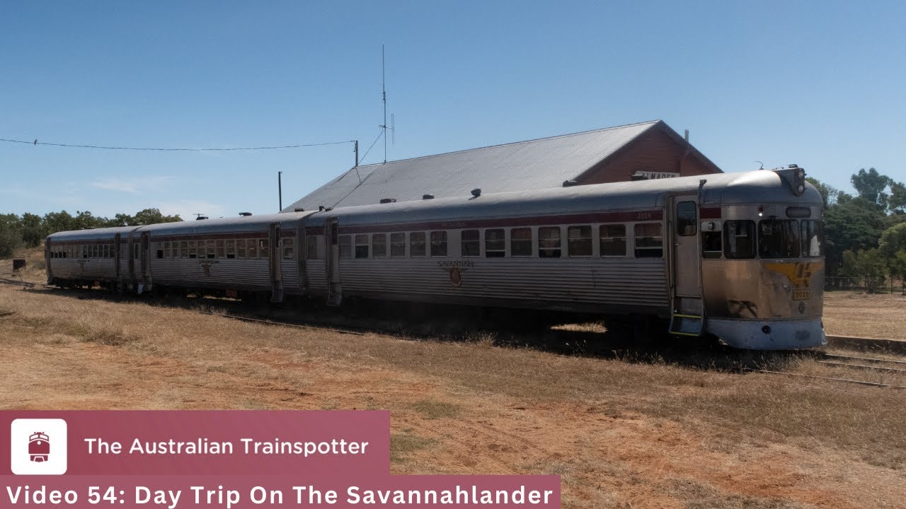 Video 54: Day Trip On The Savannahlander | The Australian Trainspotter