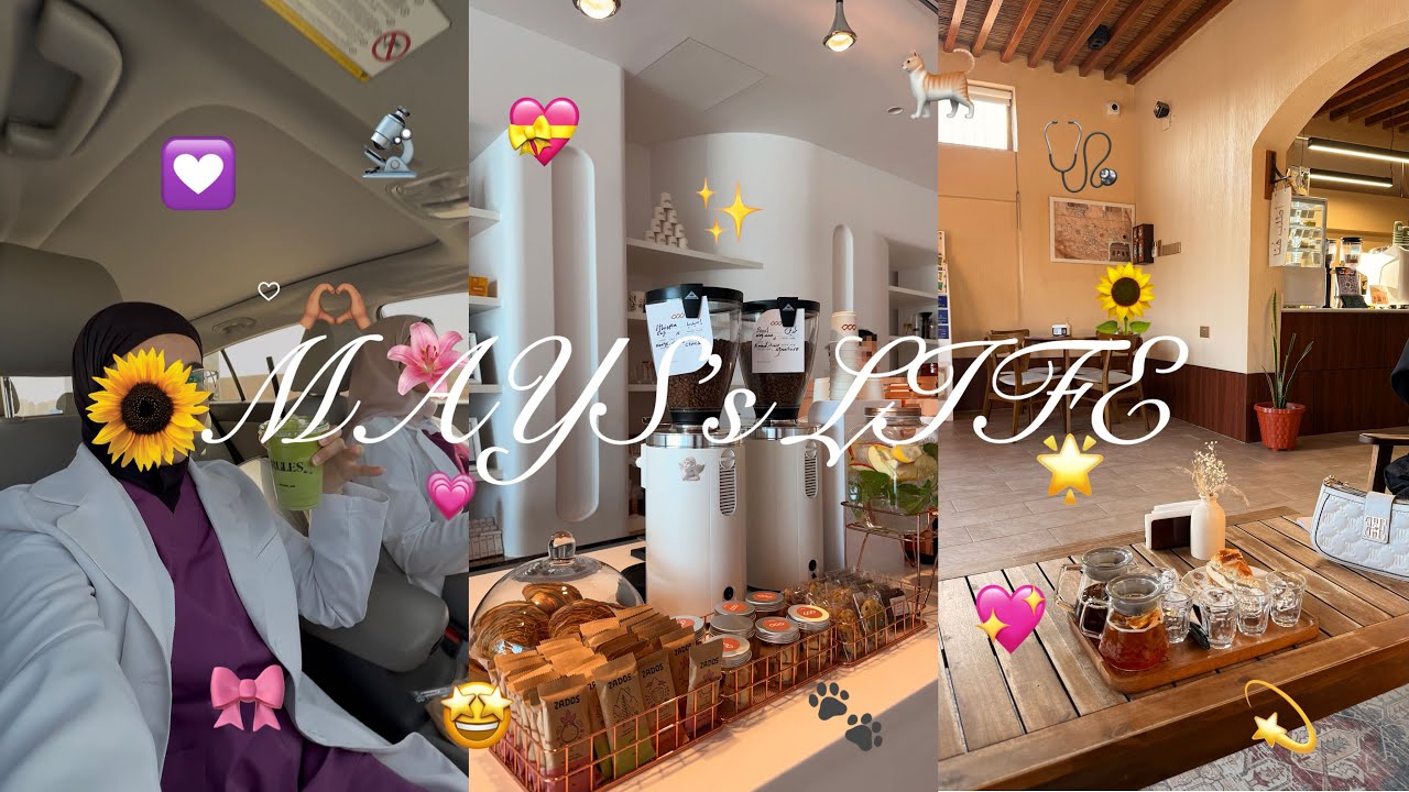 Week in my life as Senior Vet Student | Clinical training | Coffee and fun 🤩🫶🏽☀️💖🐶🩺