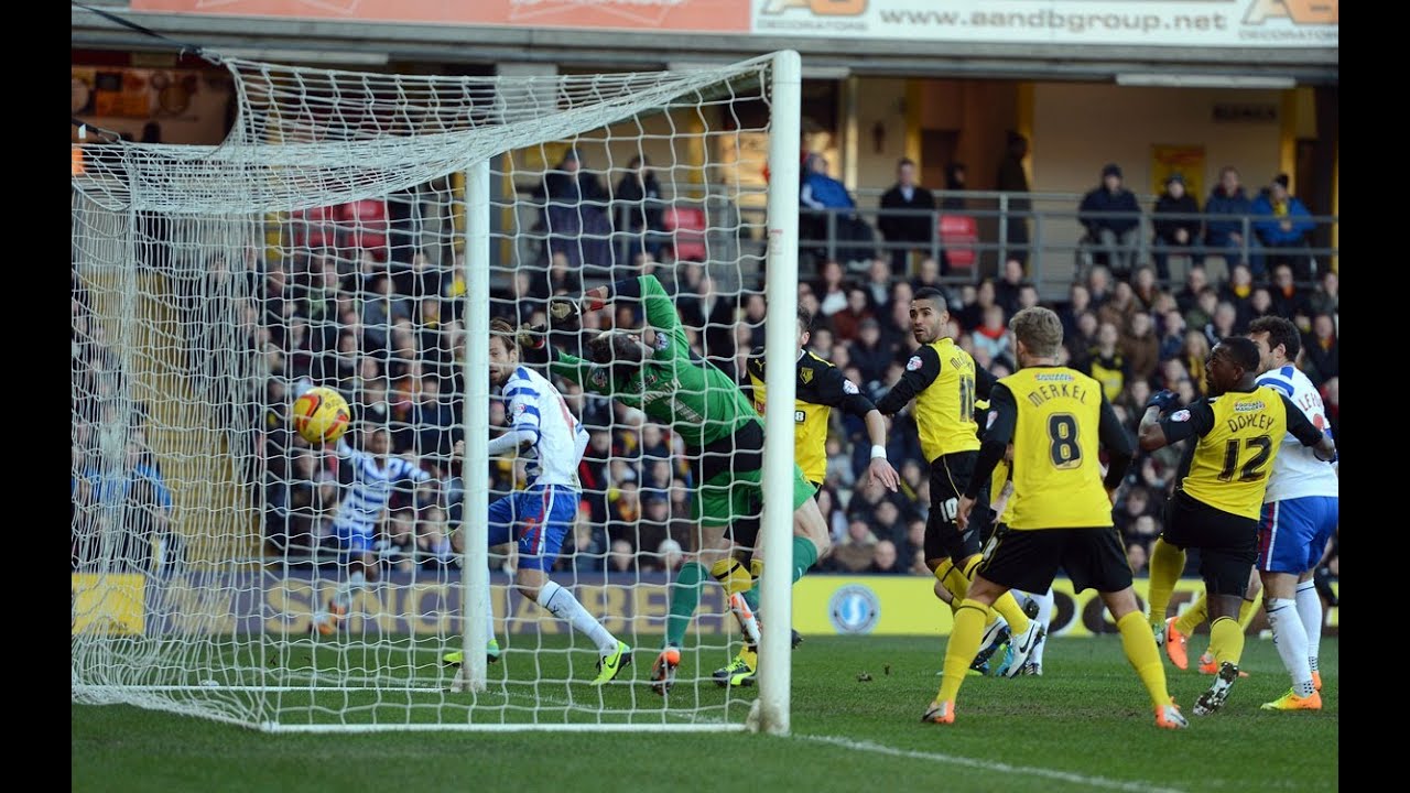 Multi-angle: Kaspars Gorkss goal | Watford 0-1 Reading | Latvian Captain