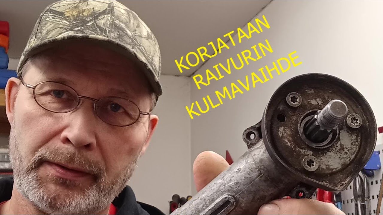 STIHL FS 460 kulmavaihteen laakerien vaihto