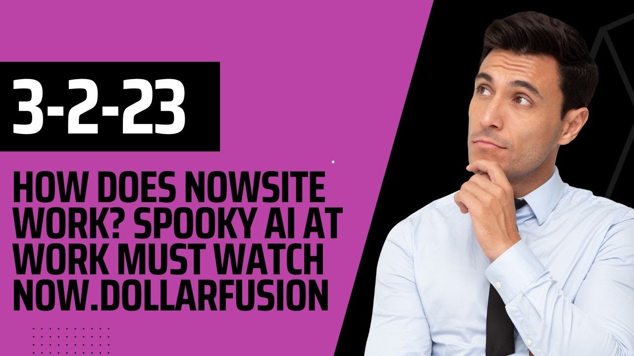 Nowsite 3 2 23 - now.dollarfusion.com How does Nowsite Work? AI Magic Sponsoring  Automatic lead gen