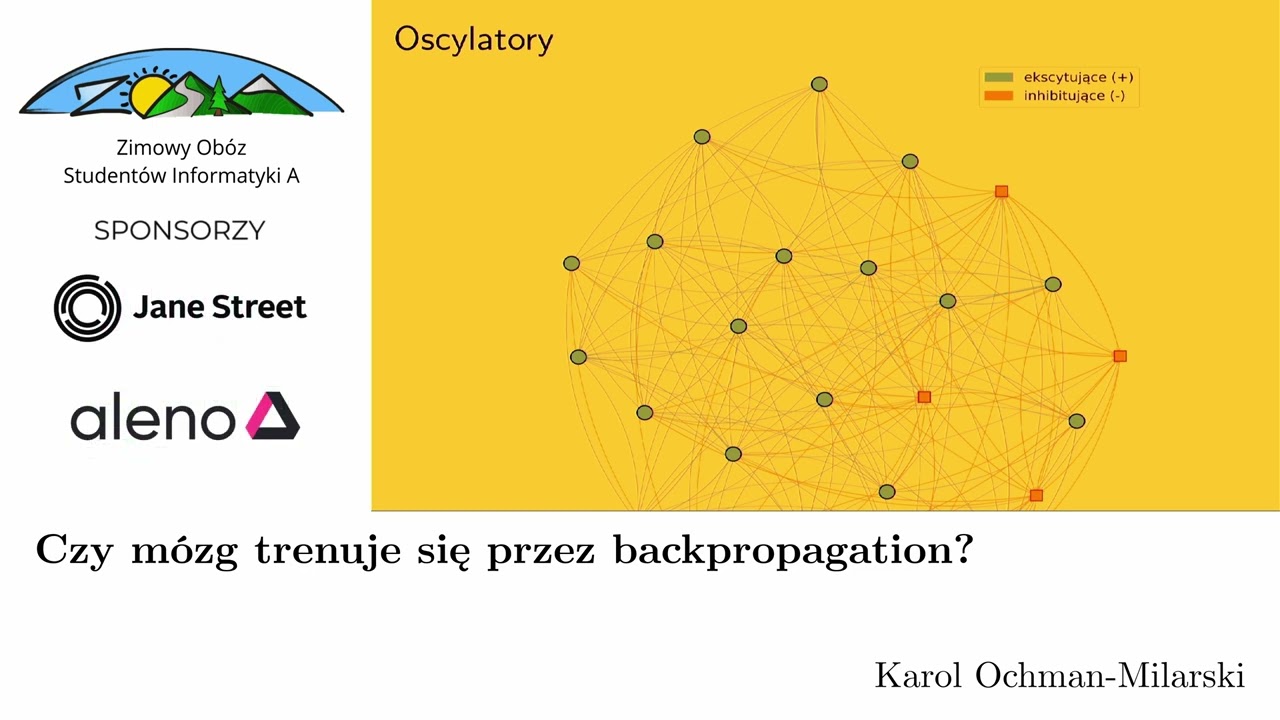 Czy mózg trenuje się przez backpropagation? - Karol Ochman-Milarski