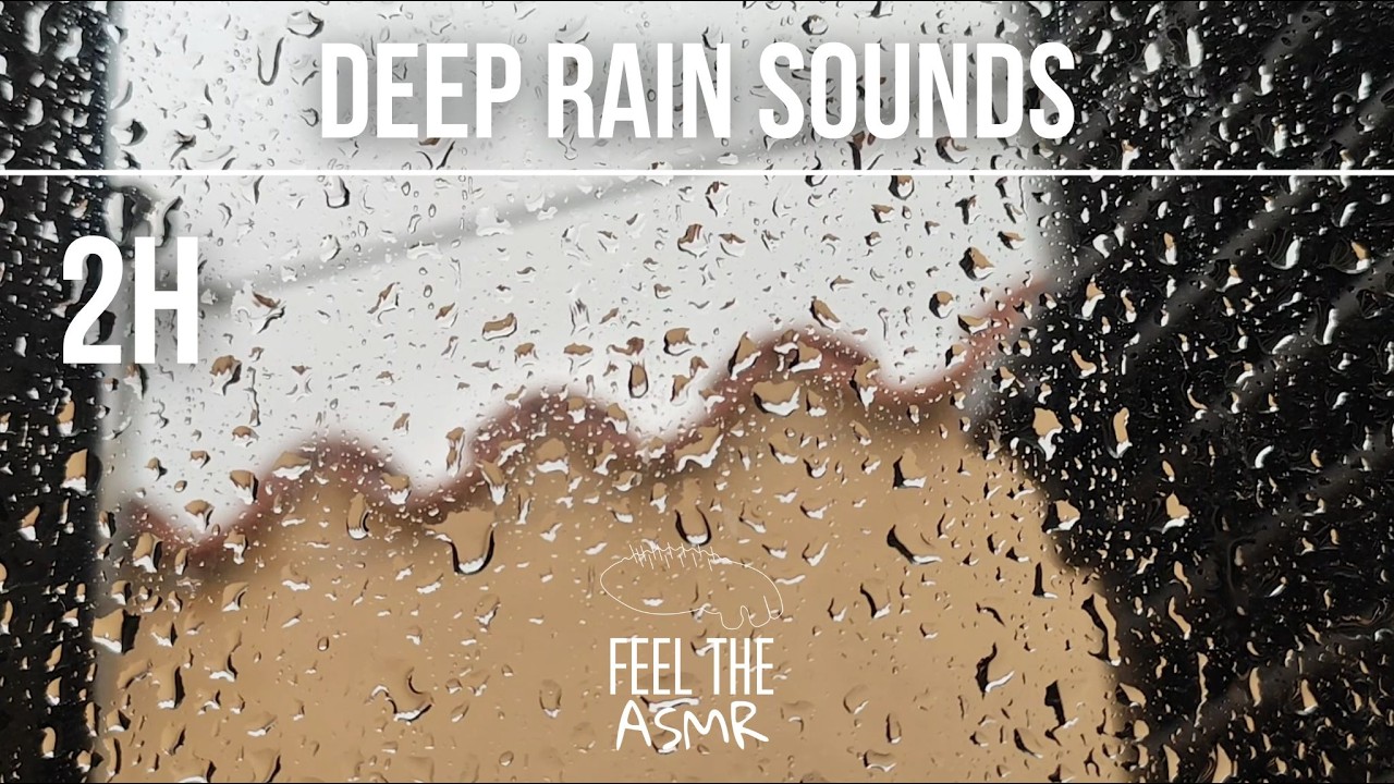 🌧️ Deep Rain Sounds for Sleep & Relaxation | Real Rain ASMR Ambience