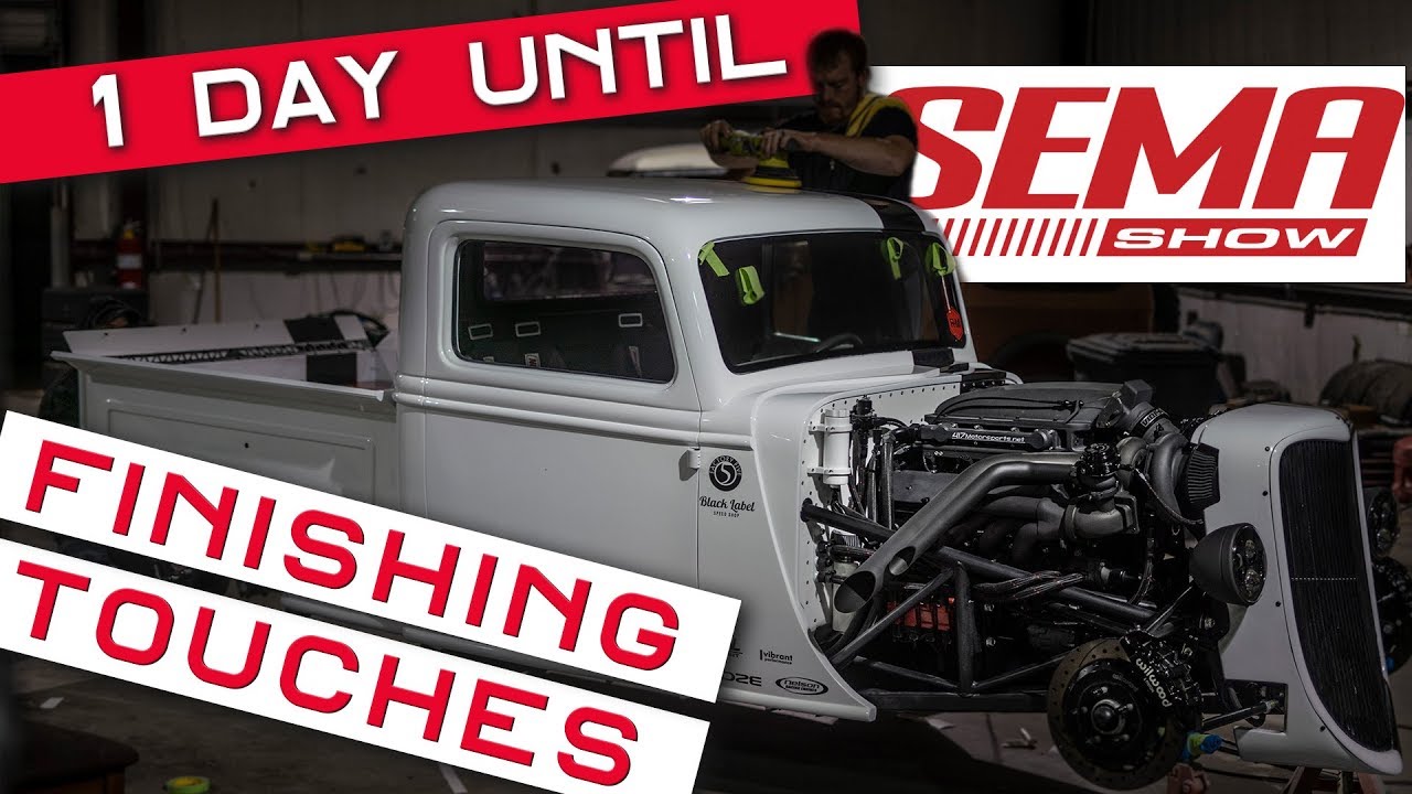 Factory Five Racing '35 Truck - 1 Day Until SEMA 2018!