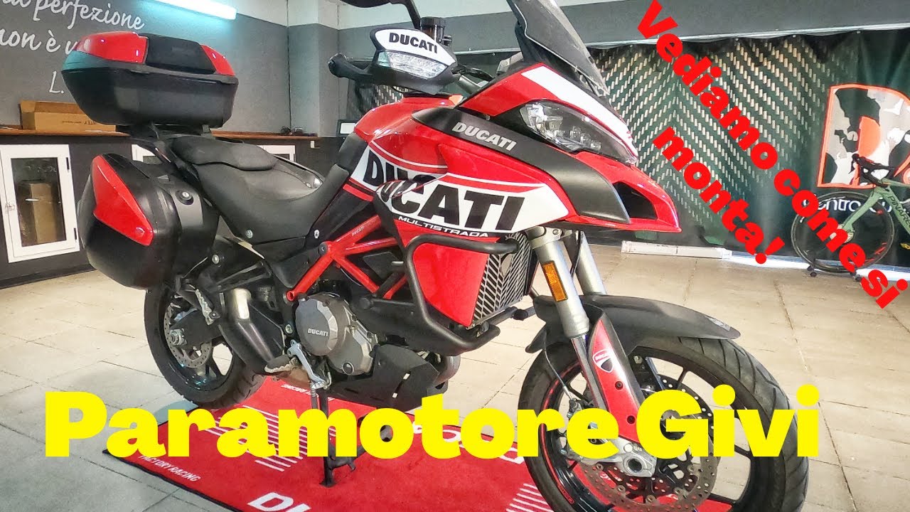 Tutorial montaggio Paramotore Givi Ducati Multistrada 950s , 1200 , 1260 !!!