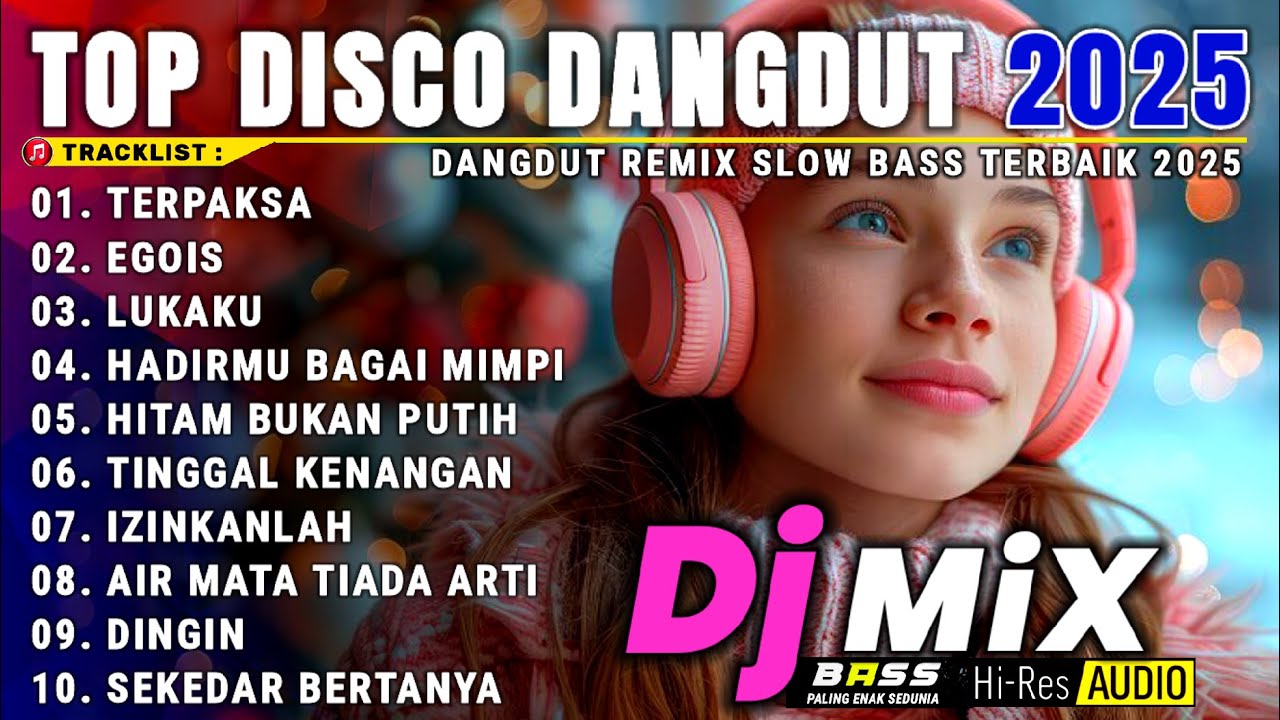 REMIX SLOW BASS 2025 - TERPAKSA HITAM DISCO DANGDUT SLOW LAGU LAWAS PALING ENAK BUAT TEMAN NGOPI