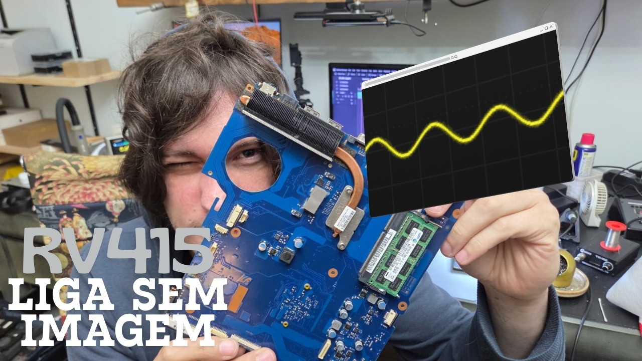SAMSUNG RV415 LIGA SEM IMAGEM (BIOS?) / O QUE MEDIR QUADO 'TODAS' AS TENSÕES ESTÃO PRESENTES?